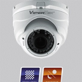 CAMARA DOMO HD 720P IR LENTE DE 2.8MM CON DNR GRIS 4 en 1