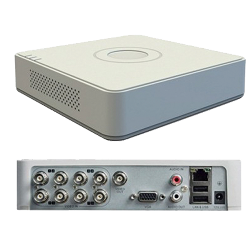 DVR 8 CANALES 720P, 1080P LITE, 2 CH IP 2MP, 1 HDD 