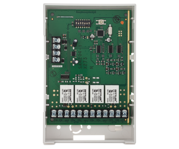 MODULO DE 4 RELAYS PARA PANELES VISTA / 8 ZONAS
