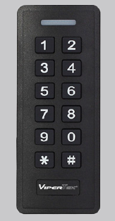 LECTOR DE PROXIMIDAD TARJETA Y CODIGO, 1000 USUARIOS, IP66