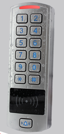 LECTOR HID, PROX, MIFARE, TECLADO CONTROLADOR SLIM 600 USUARIOS, E/S WIEGAND, VANDALICO 