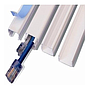 CANALETA LISA 20x12 BLANCA C/A (240mm2)